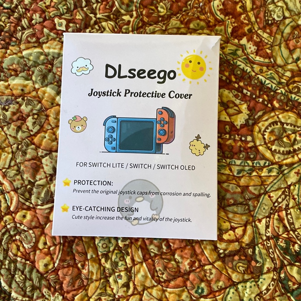 New! Highly rated joystick protective covers. Including 2 colors four covers